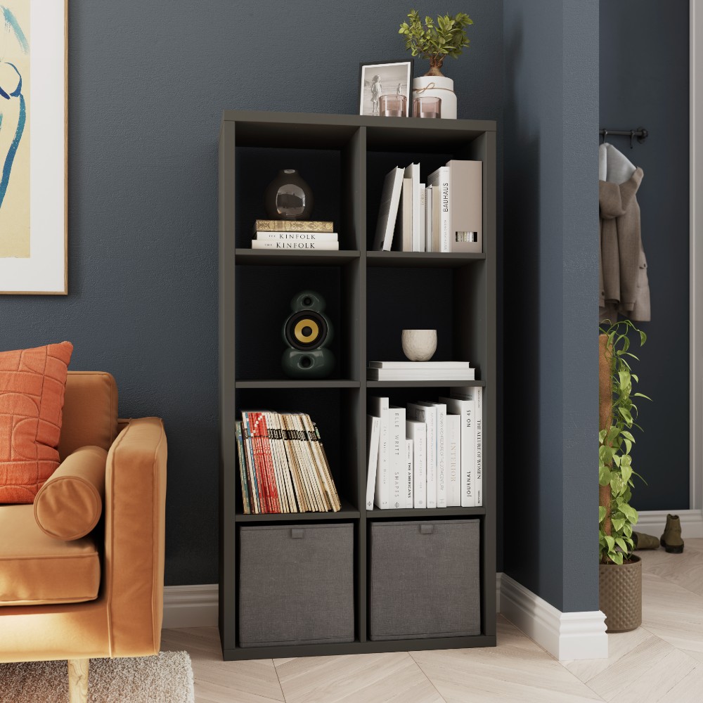 goodhome-mixxit-storage-unit-2-x-4-cube-anthracite-grey