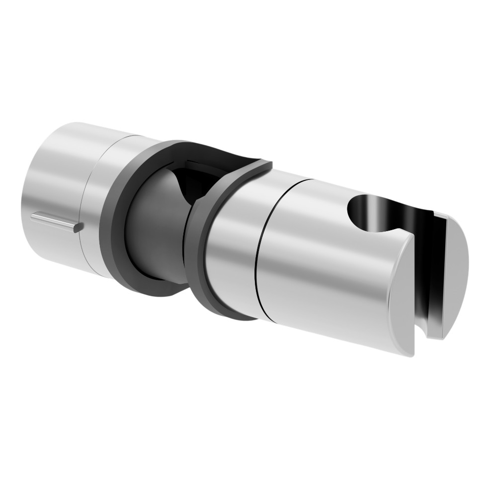 goodhome-shower-head-holder-surface-mounted-tightened-chrome-effect-gloss