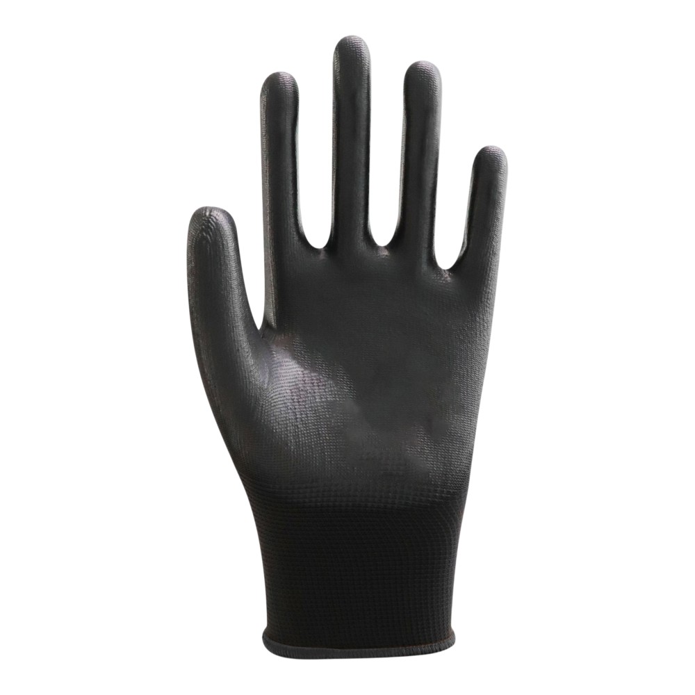 site-polyester-black-gloves-large