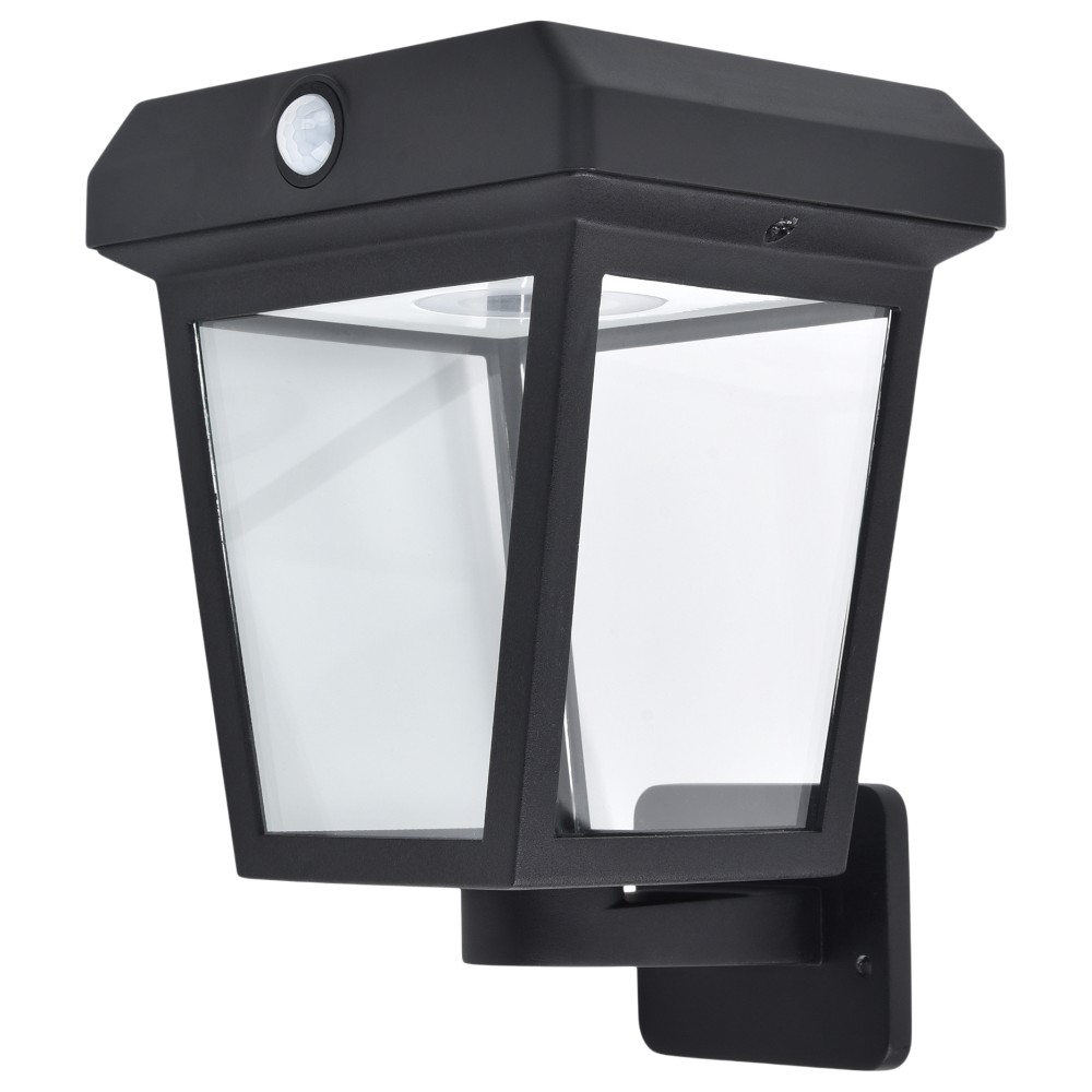goodhome-piceo-solar-led-wall-light-with-pir-sensor-800lm-black