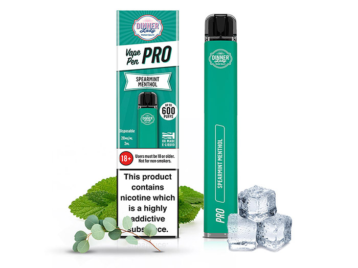 dinner-lady-disposable-vape-pen-pro-spearmint-menthol-20mg-2ml-600-puffs