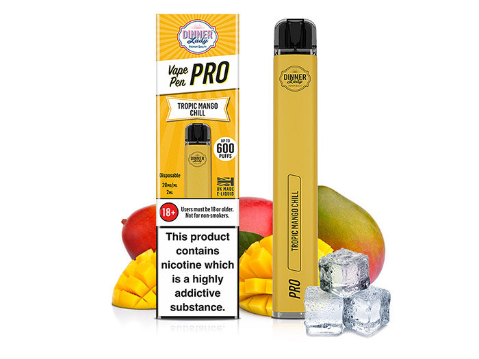 dinner-lady-disposable-vape-pen-pro-tropic-mango-20mg-2ml-600-puffs