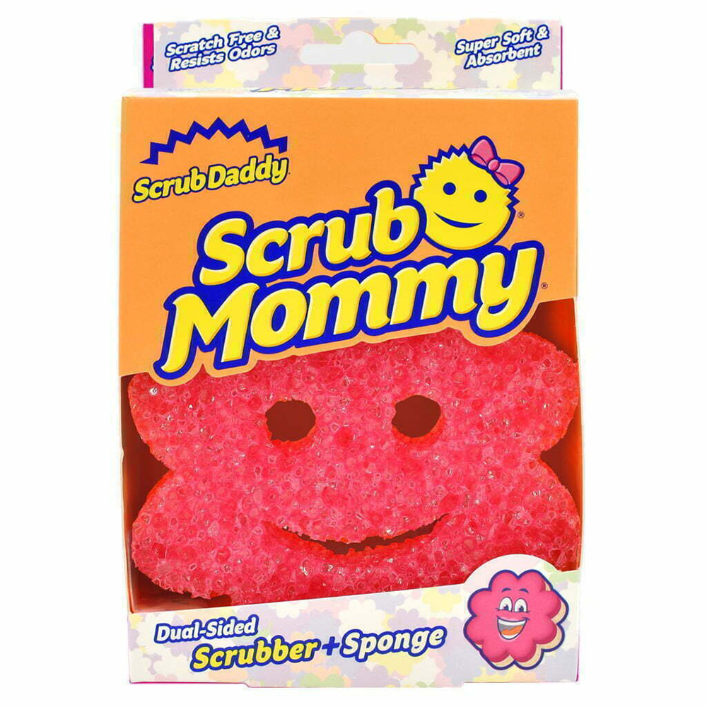 Scrub Daddy Sponge Set - Scrub Mommy Power Flower Dual- Sided