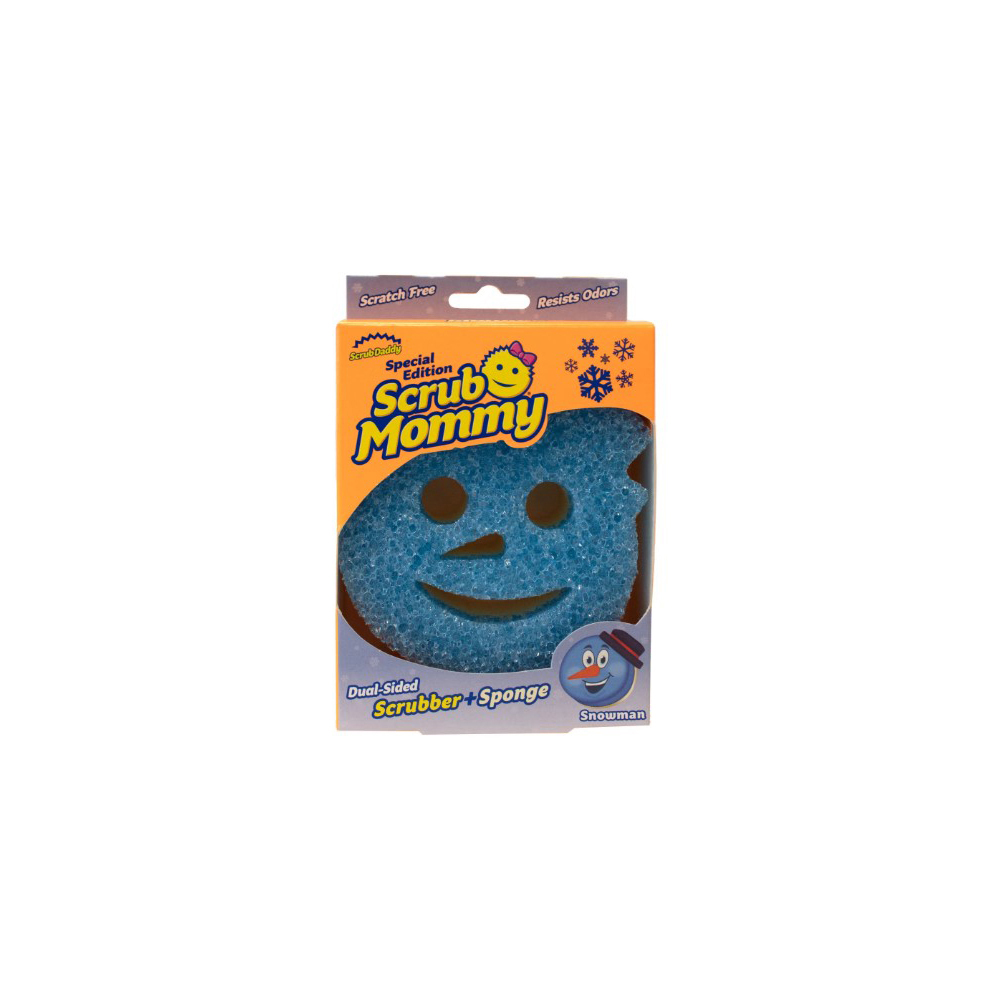 Scrub Daddy Scrub Mommy Christmas Shapes Snowman