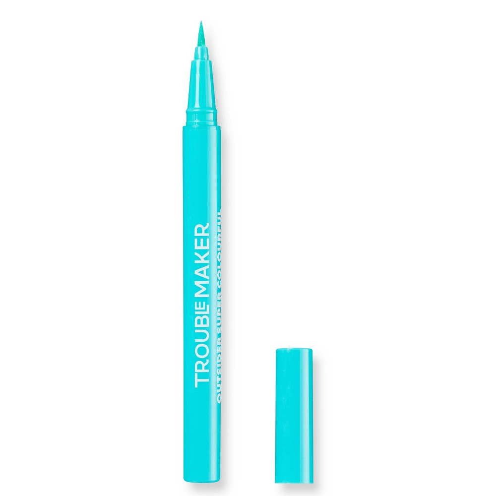 trouble-maker-outsider-colour-liquid-eyeliner-pen-pool-noodle-aqua-blue