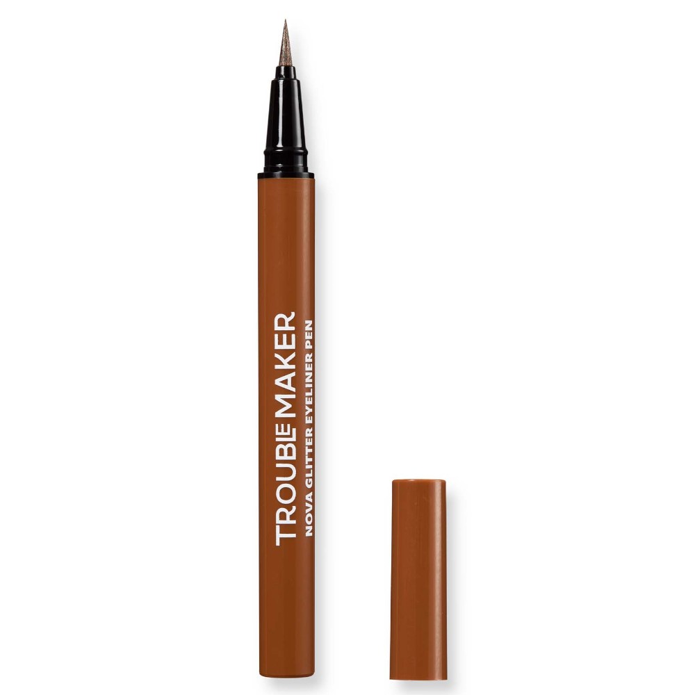 trouble-maker-nova-glitter-liquid-eyeliner-pen-retrograde-bronze
