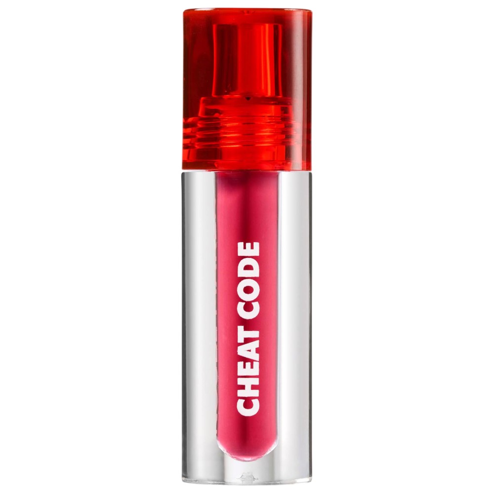 trouble-maker-cheat-code-hydrating-lip-gloss-stain-firewall-hot-pink