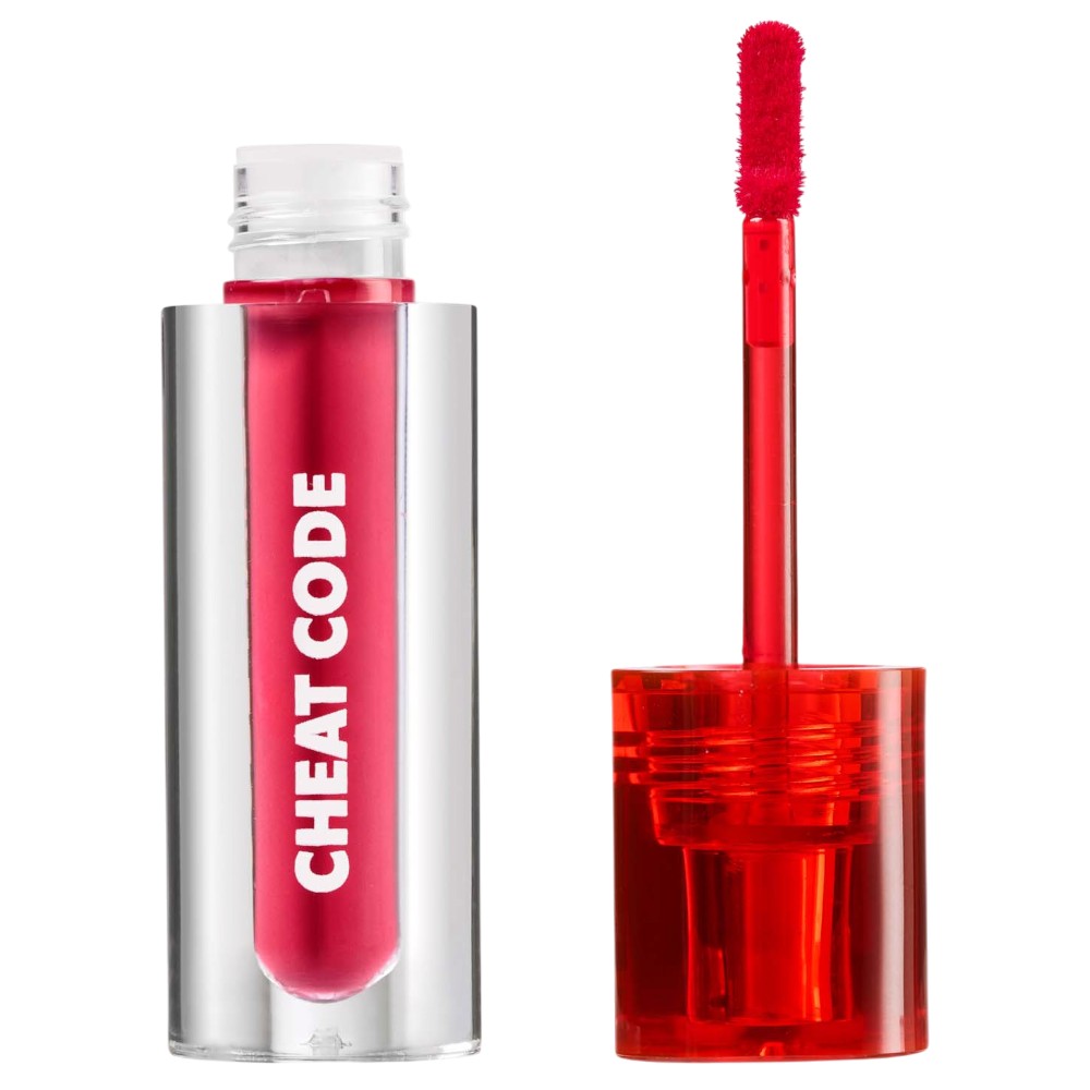 trouble-maker-cheat-code-hydrating-lip-gloss-stain-firewall-hot-pink