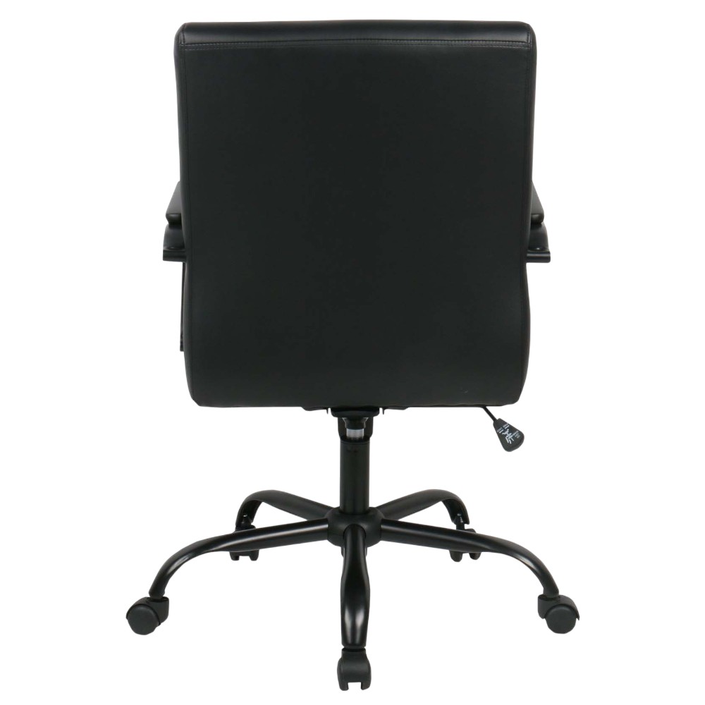 lowarn-adjustable-faux-leather-office-chair-black