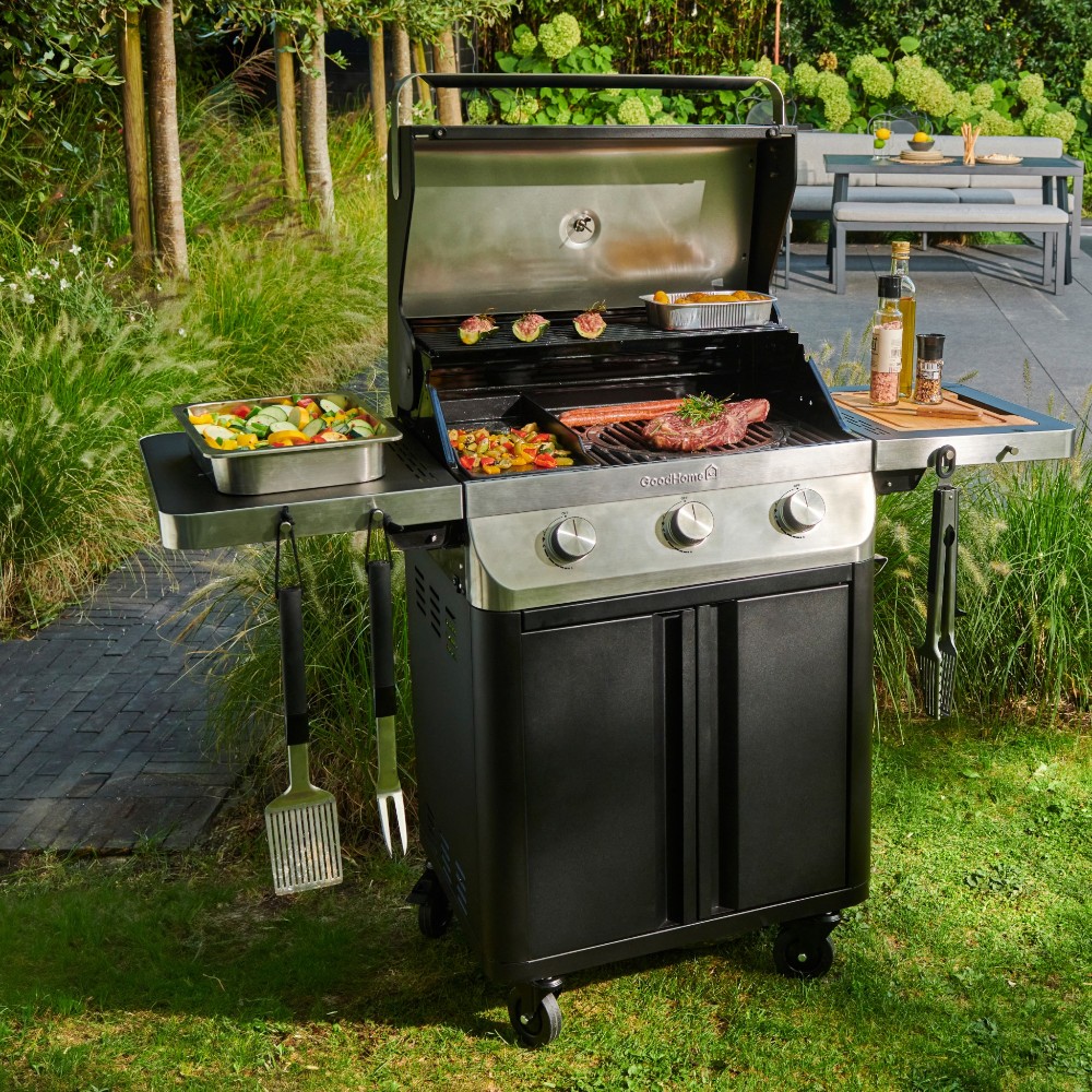 goodhome-attaia-bbq-gas-3-burner-black