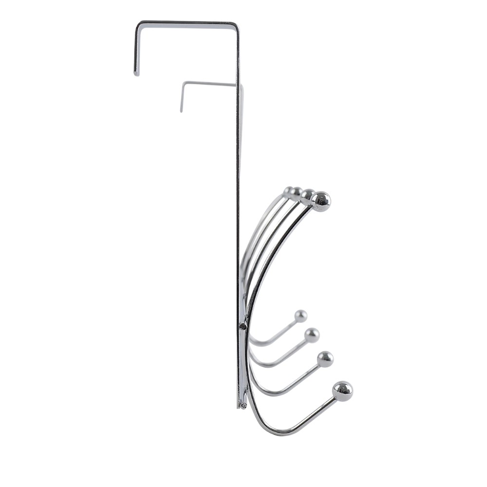 goodhome-polished-natural-chrome-effect-steel-8-hook-rail
