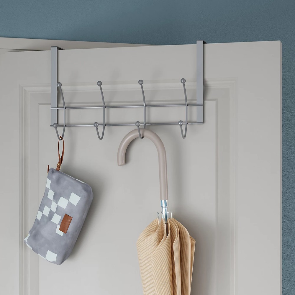 goodhome-polished-natural-chrome-effect-steel-8-hook-rail