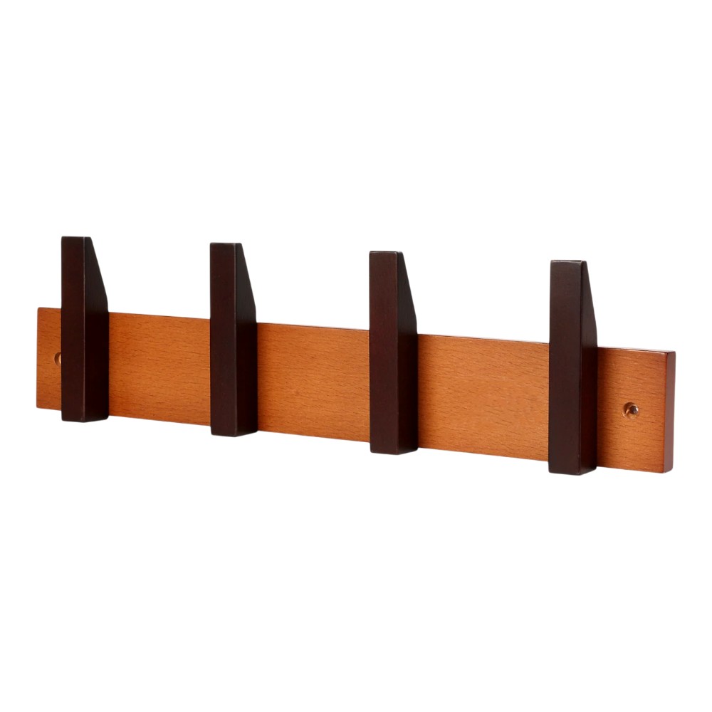 goodhome-chamfer-matt-warm-oak-beech-4-hook-rail