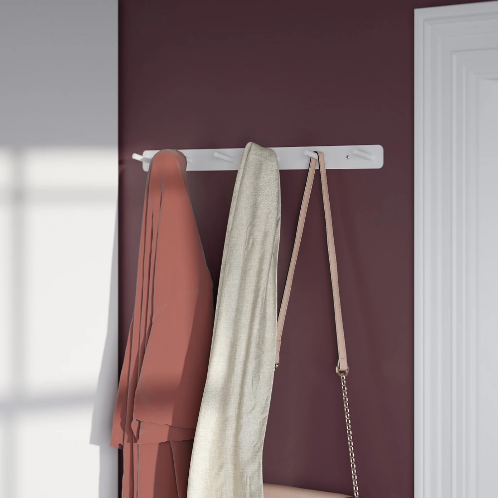 goodhome-minimalist-matt-white-steel-6-hook-rail