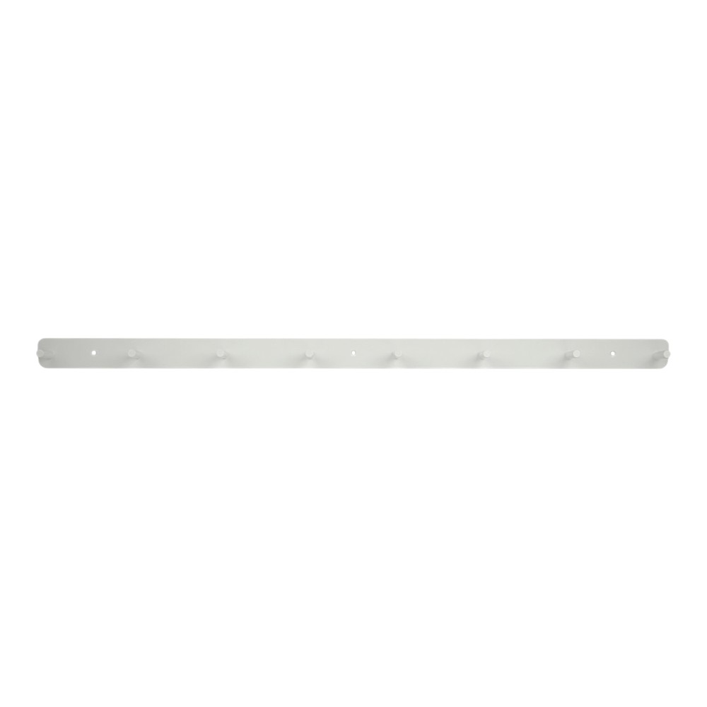 goodhome-minimalist-matt-white-steel-8-hook-rail