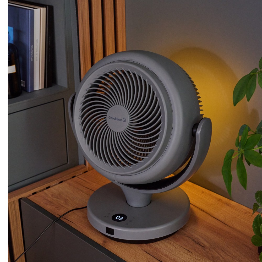 goodhome-20cm-desk-fan-grey
