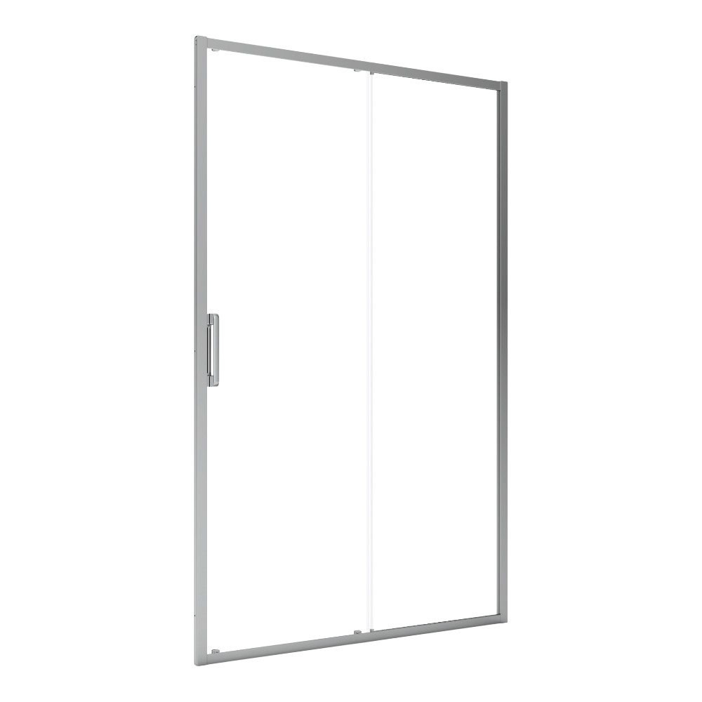maza-sliding-door-100cm-chrome-clear-glass