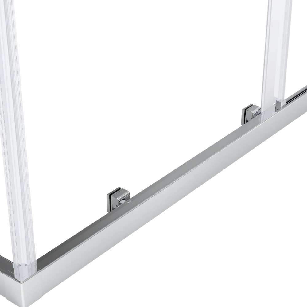 maza-square-corner-80-x-80cm-chrome-clear-glass
