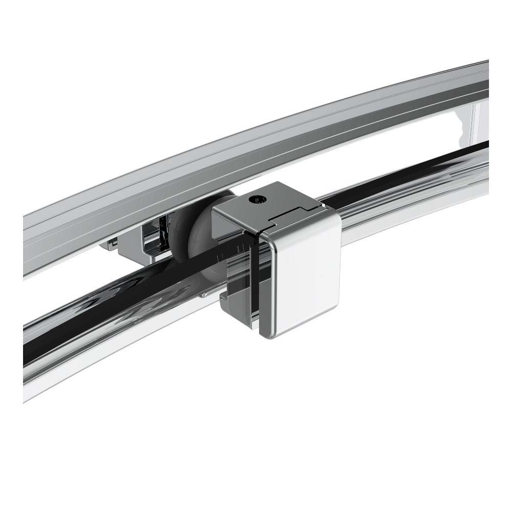 maza-quadrant-80cm-chrome-profile-clear-glass