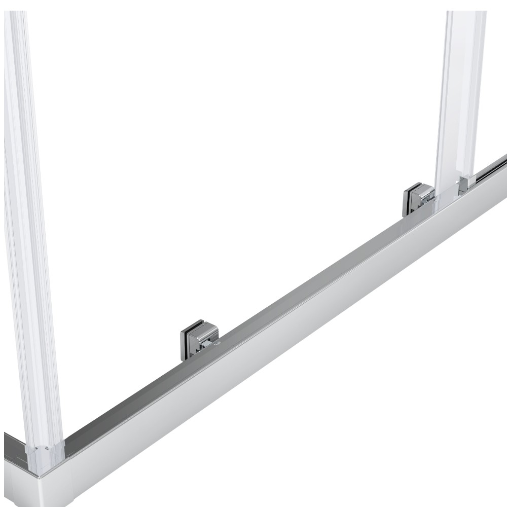 maza-square-corner-90-x-90cm-chrome-clear-glass