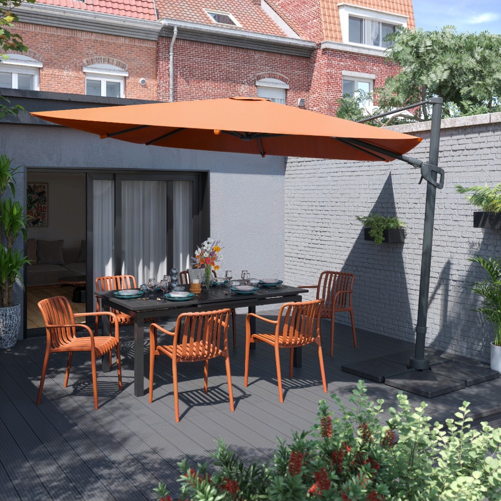 goodhome-umbrella-parasol-with-crank-opening-corby-square-3-m-x-3-m-mango