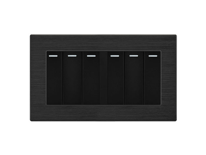 switch-black-aluminum-6-gang-2-watts-146-x-86-mm