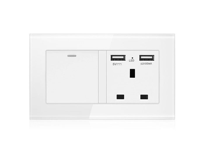 white-glass-1-gang-switch-with-socket-and-usb-14-6-x-8-6-cm