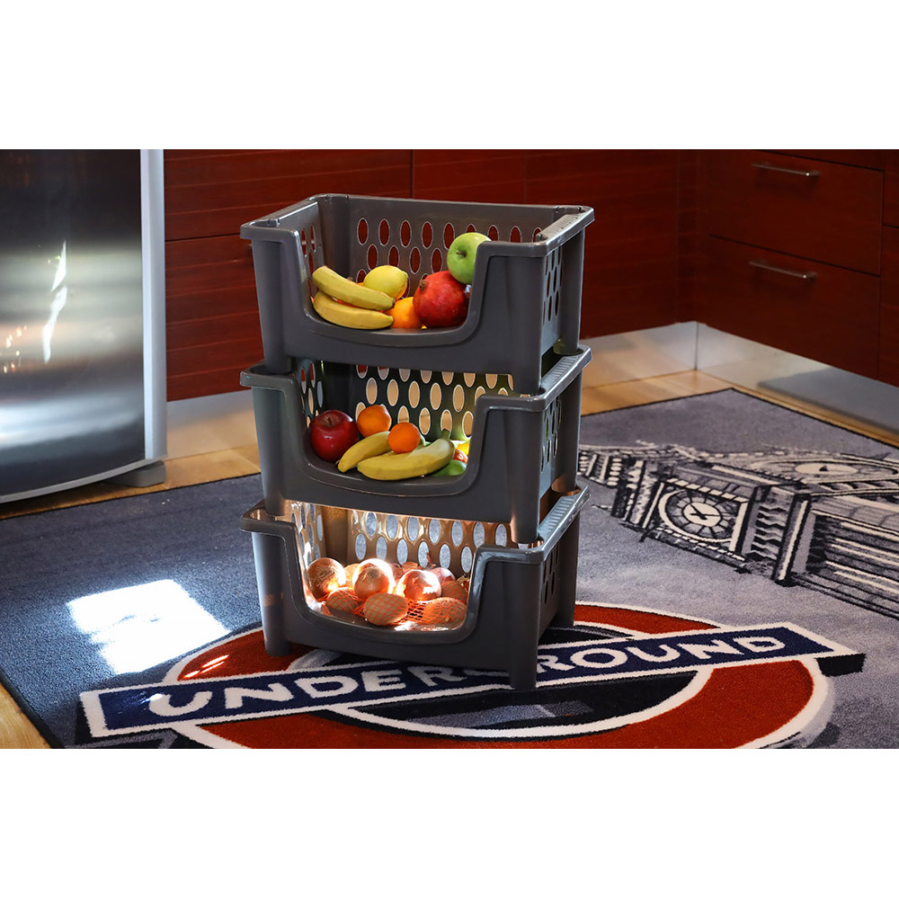 carina-perforated-plastic-stackable-storage-basket-assorted-colours