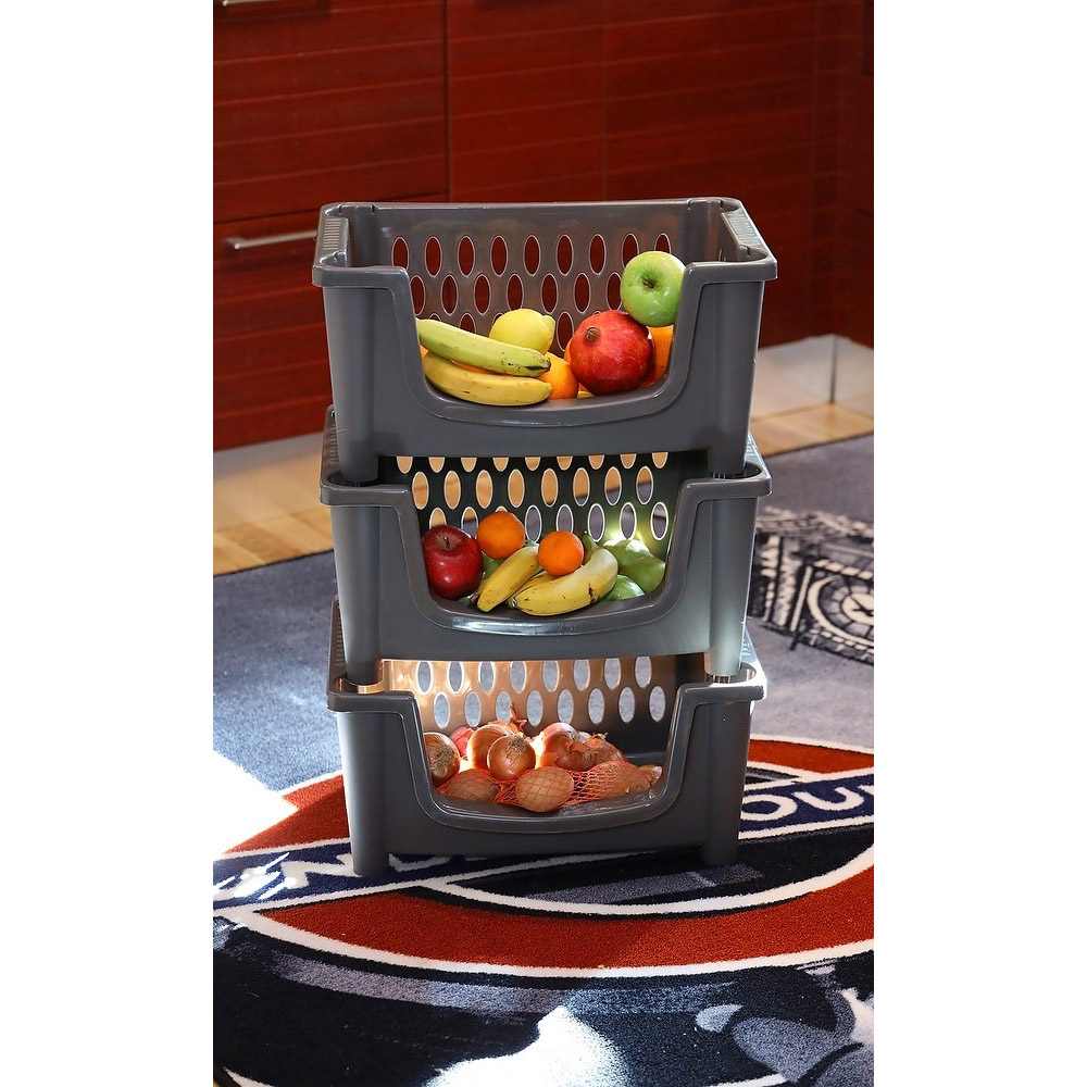 carina-perforated-plastic-stackable-storage-basket-assorted-colours