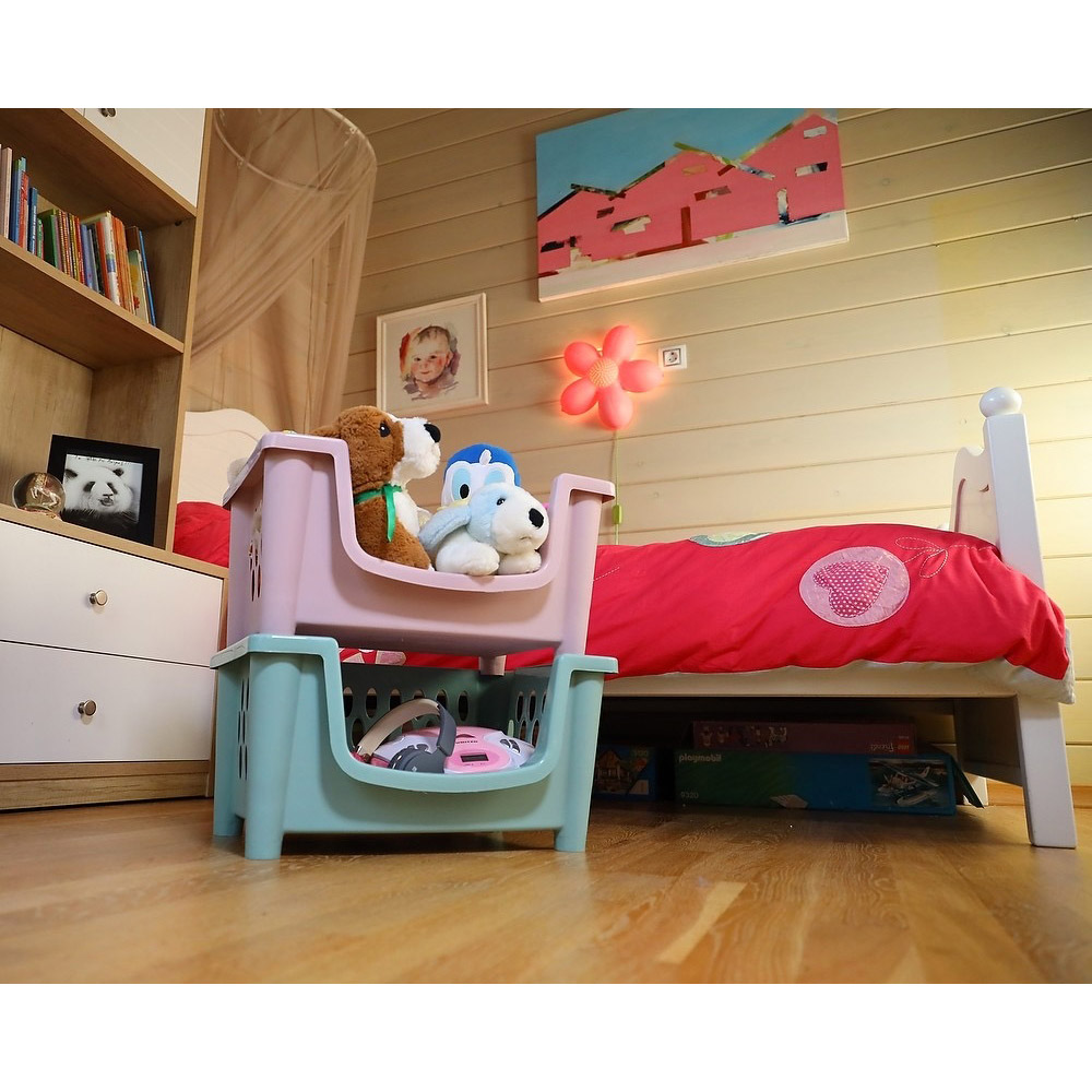 carina-perforated-plastic-stackable-storage-basket-assorted-colours