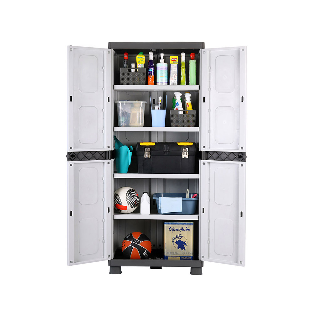 homeplast-electra-outdoor-storage-2-door-cabinet-with-4-shelves-grey-anthracite