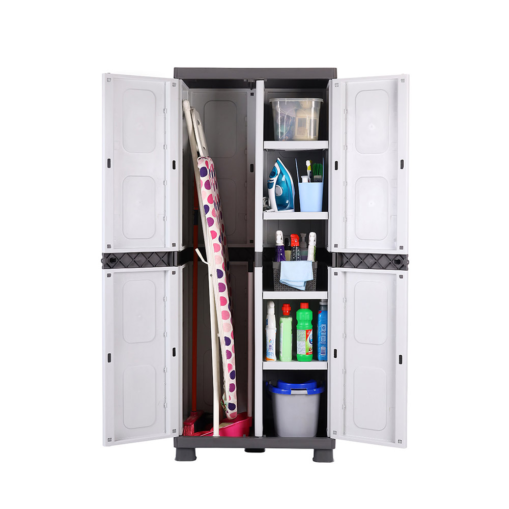 homeplast-aria-2-door-outdoor-storage-cabinet-light-grey-dark-grey