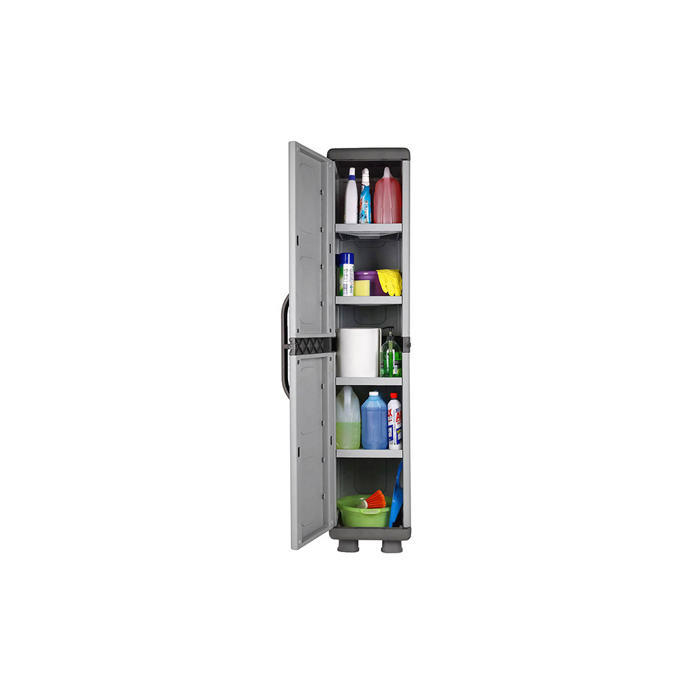 homeplast-irida-1-door-outdoor-storage-cabinet-with-4-shelves-grey-anthracite