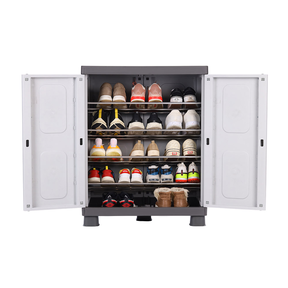 homeplast-leda-outdoor-storage-cabinet-with-4-shoe-racks-grey-anthracite