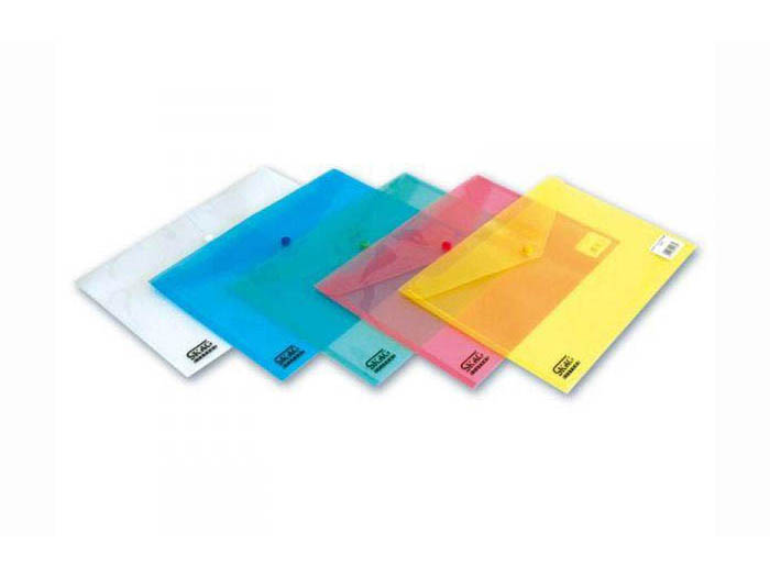 skag-a5-plastic-envelope-with-velcro-5-assorted-colours