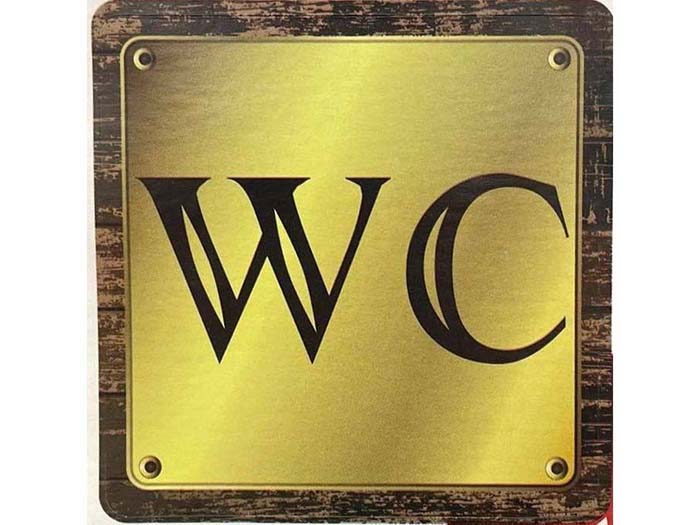 waxed-adhesive-sign-wc-7cm-x-7cm