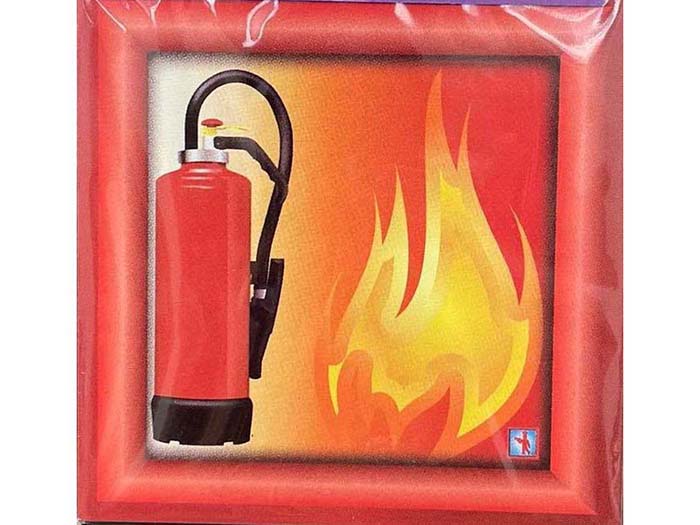 aluminum-square-sign-fire-extinguisher-9-5cm-x-9-5cm