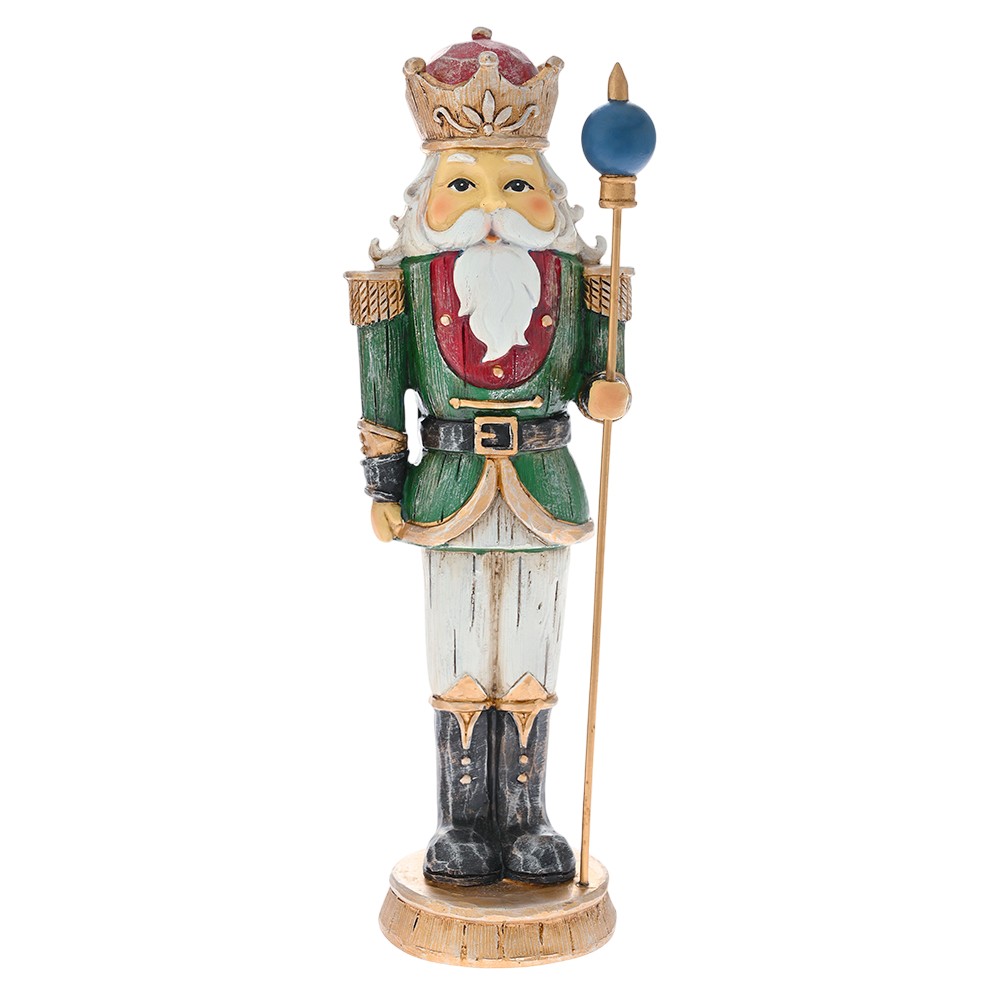 christmas-soldier-nutcracker-resinceramic-green-and-white