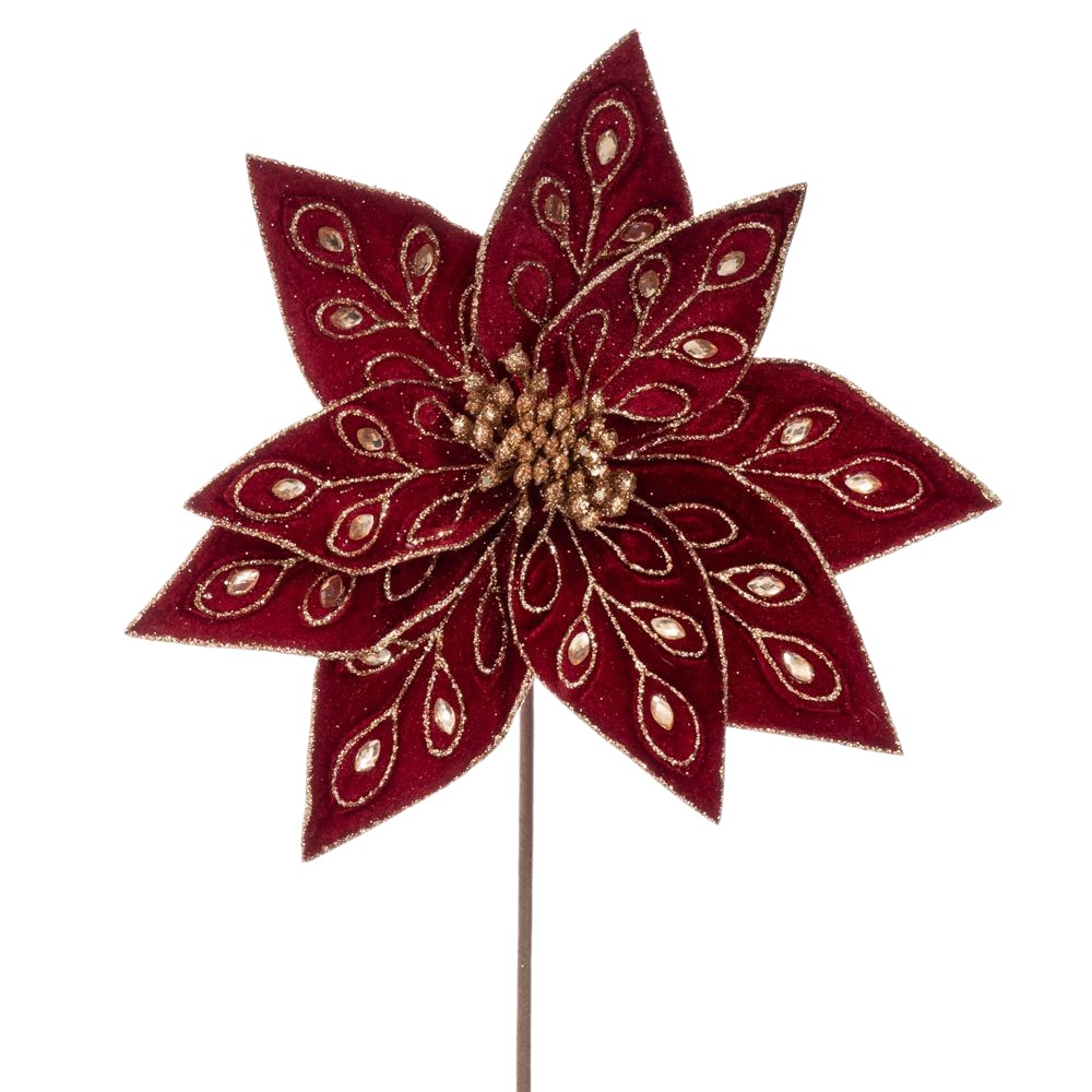 poinsettia-christmas-flower-diamonds-stem-burgundy-velvet-60-cm