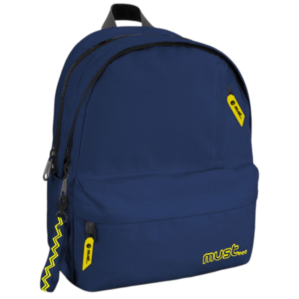 must-monochrome-backpack-with-4-cases-navy-blue