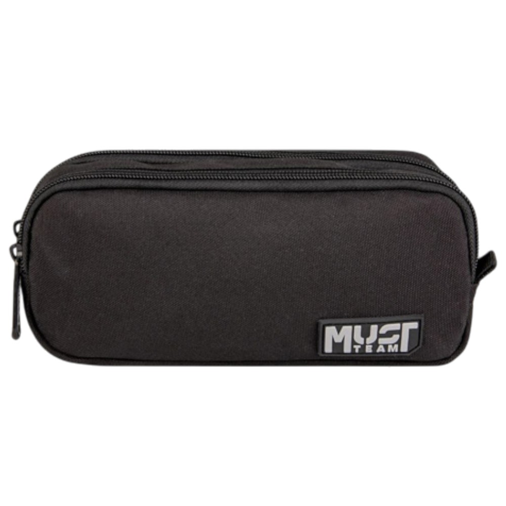 must-monochrome-pencil-case-2-zipper-grey