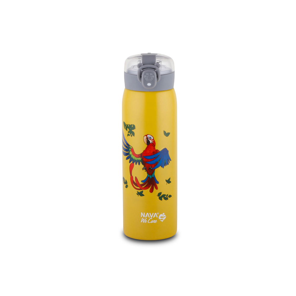 nava-we-care-stainless-steel-insulated-water-bottle-yellow-500ml
