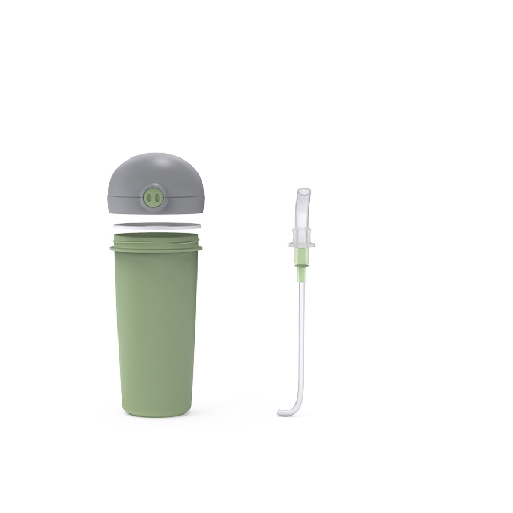 nava-we-care-plastic-water-bottle-with-silicone-straw-green-380ml