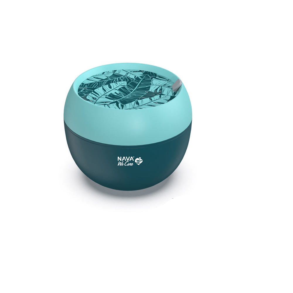 nava-we-care-round-plastic-lunch-box-petrol-blue-800ml