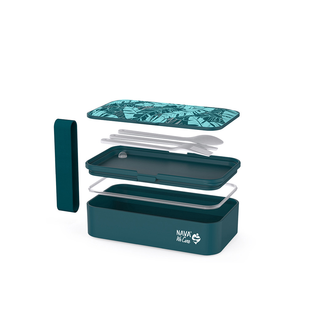 nava-we-care-rectangular-plastic-lunch-box-petrol-blue-650ml