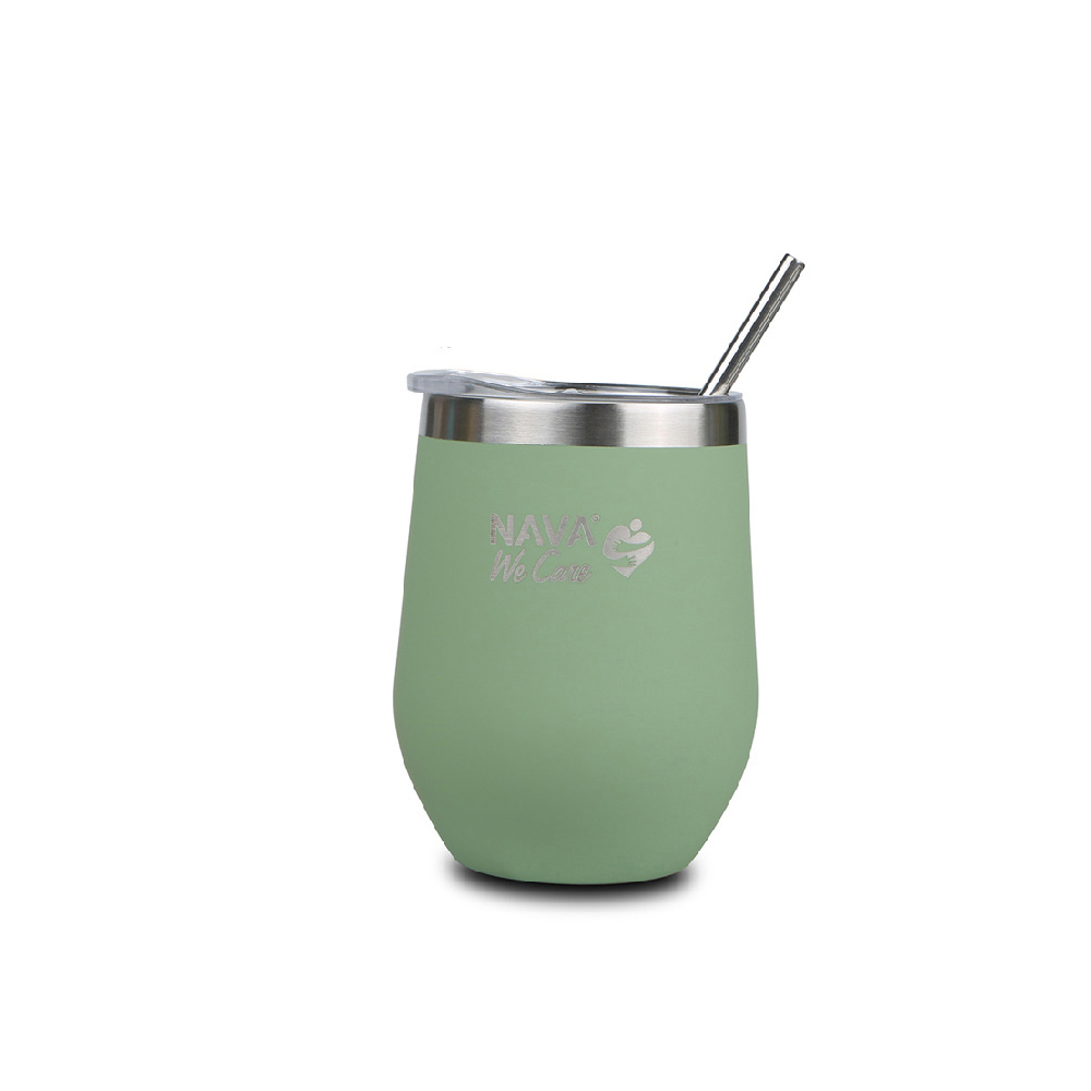 nava-we-care-stainless-steel-insulated-travel-mug-with-straw-green-360ml