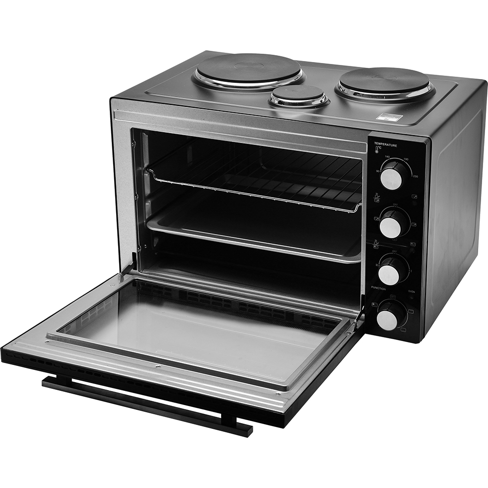 estia-home-electric-kitchen-oven-compact-cooker-with-2-hot-plates-fan-black-3200w-45l