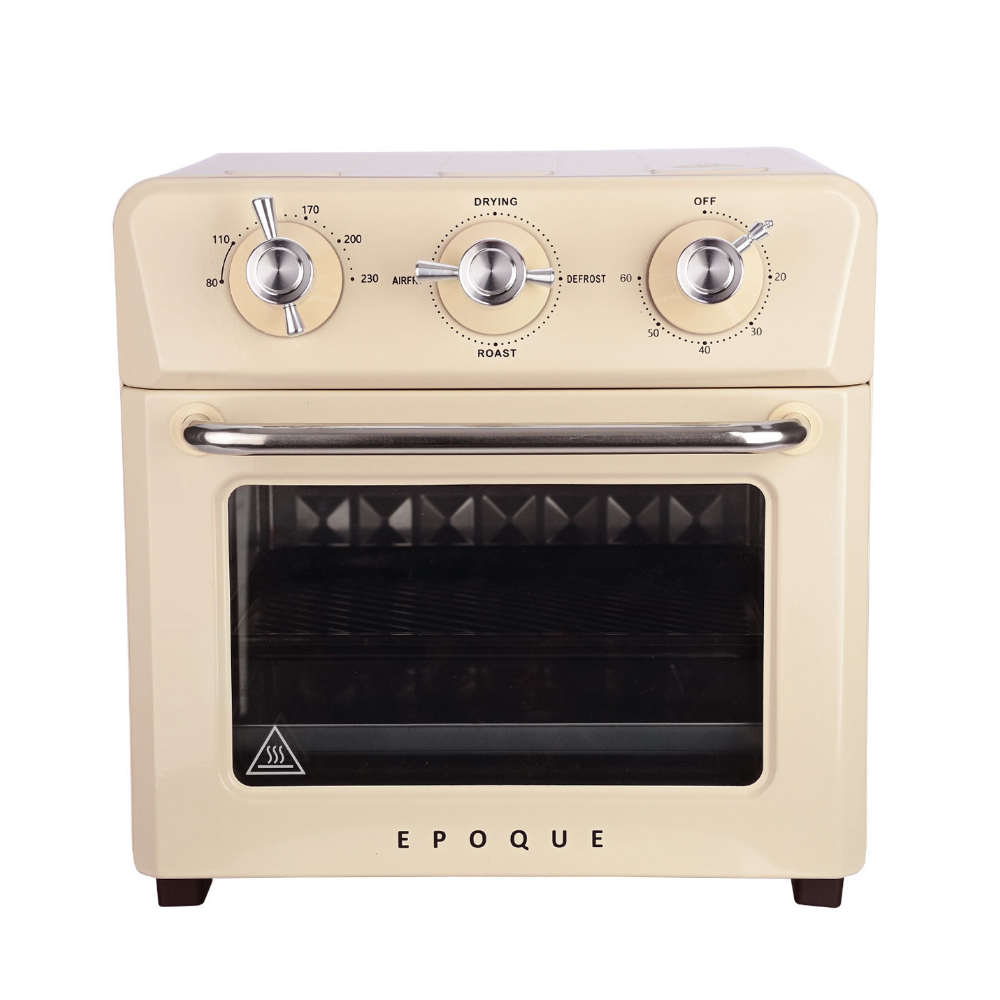 estia-home-retro-epoque-air-fryer-oven-with-4-cooking-functions-cream-1400w-12l