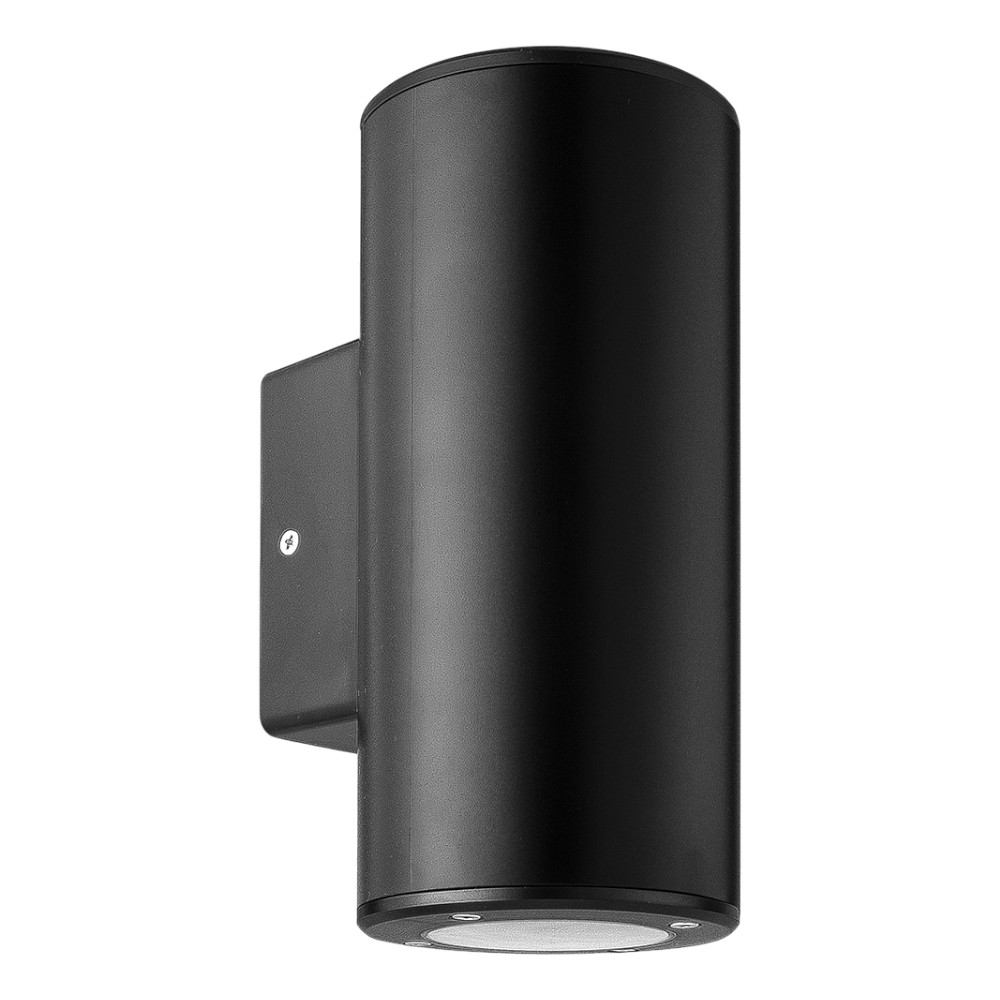 eurolamp-wall-light-fixtures-round-up-down-plastic-gu10-black-arte-illumina