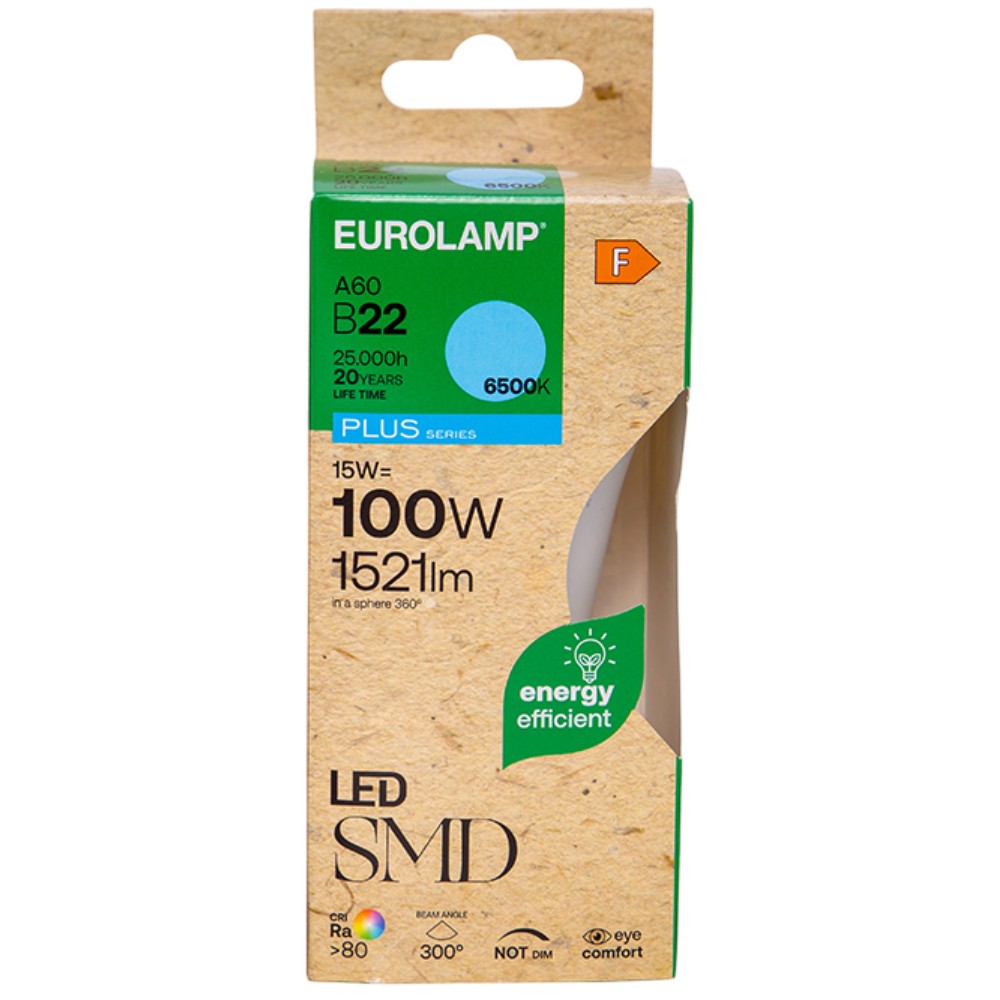 eurolamp-plus-series-led-bulb-a60-b22-15w-1521lm-6500k-daylight